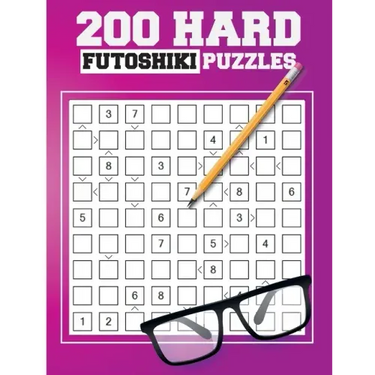 200 Hard Futoshiki Puzzles: Japanese Puzzles Book