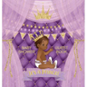 It's a Prince: Baby Shower Guest Book with African American Royal Black Boy Purple Theme, Wishes and Advice for Baby, Personalized with Guest Sign In