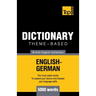 Theme-based dictionary British English-German - 5000 words