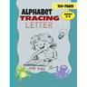 Alphabet Tracing Letter: Animal Alphabet Tracing Letter For Preschool Kids - ABC writing paper with lines - Notebook with Dotted Lined Sheets f