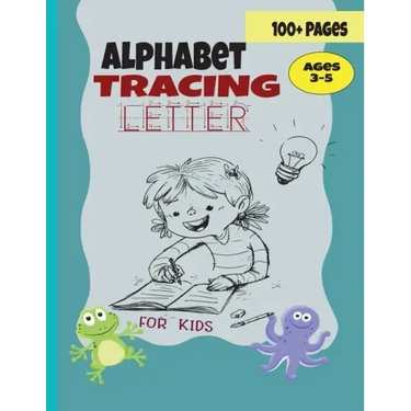 Alphabet Tracing Letter: Animal Alphabet Tracing Letter For Preschool Kids - ABC writing paper with lines - Notebook with Dotted Lined Sheets f