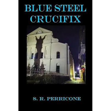 Blue Steel Crucifix