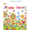Happy Easter Color Doodle Sketch: Doodle Book for Teens and Kids of All Ages; Doodle Books in al; Doodle Books in Books; Coloring Books for Kids in al
