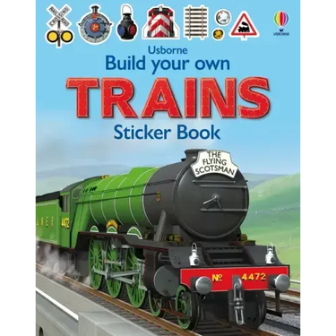 Build Your Own Trains Sticker Book