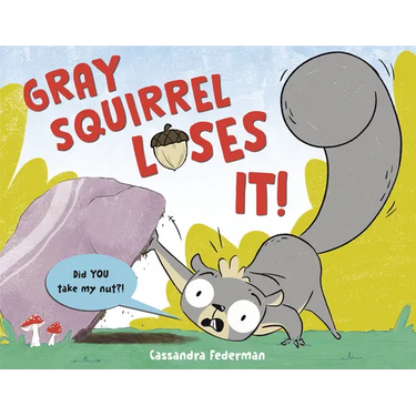 Gray Squirrel Loses It!