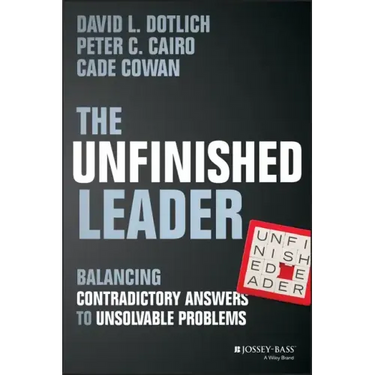 The Unfinished Leader: Balancing Contradictory Answers to Unsolvable Problems
