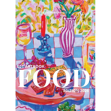 101 Art Book: A collectable edition where 101 artists turn food and memory into timeless art.