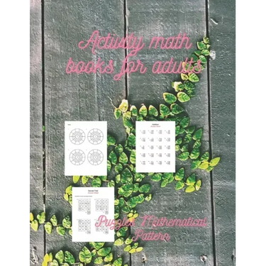 activity math books for adults: Puzzles Mathematical Pattern