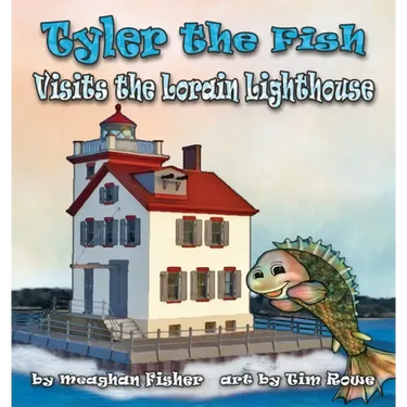 Tyler the Fish Visits the Lorain Lighthouse