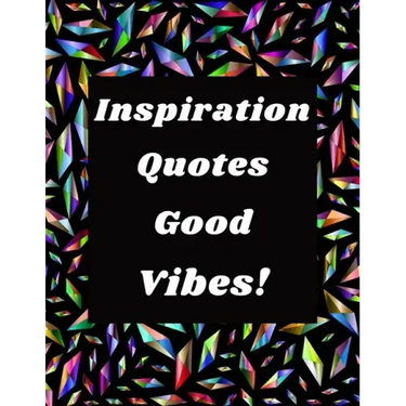 Inspiration Quotes Good Vibes: Easy Coloring Book for Adults Inspirational Quotes: Simple Large Print Coloring Pages with Positive and Good Vibes Ins