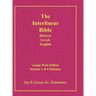Interlinear Hebrew Greek English Bible-PR-FL/OE/KJ Large Pring Volume 1