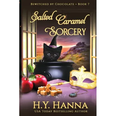 Salted Caramel Sorcery (LARGE PRINT): Bewitched By Chocolate Mysteries - Book 7