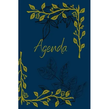 Botanical Planner: A weekly organizational agenda.
