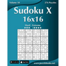 Sudoku X 16x16 - Hard to Extreme - Volume 10 - 276 Puzzles