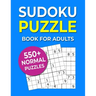 Sudoku Puzzle Book For Adults: 550+ Normal Puzzles