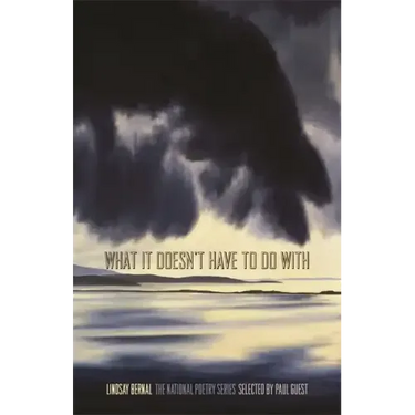 What It Doesn't Have to Do with: Poems