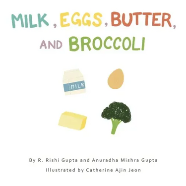 Milk, Eggs, Butter, and Broccoli