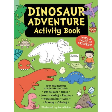 Dinosaur Adventure Activity Book