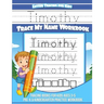 Timothy Letter Tracing for Kids Trace My Name Workbook: Tracing Books for Kids Ages 3 - 5 Pre-K & Kindergarten Practice Workbook