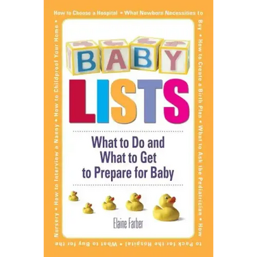 Baby Lists: What to Do and What to Get to Prepare for Baby