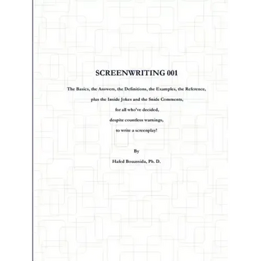 Screenwriting 001