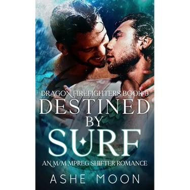 Destined by Surf: An M/M Mpreg Dragon Shifter Gay Romance