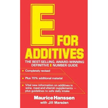E for Additives