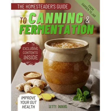 The Homesteader's Guide to Canning & Fermentation: Preserve Your Harvest, Reduce Waste and Stock Your Pantry with Nutritious, Long-Lasting Foods and D