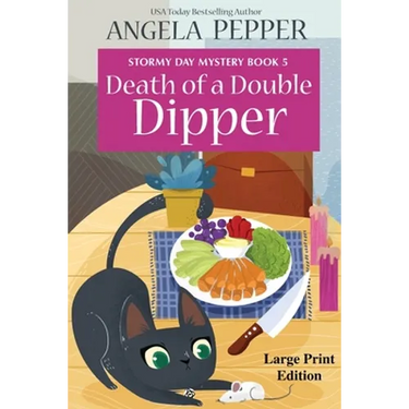 Death of a Double Dipper - Large Print