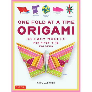 One Fold at a Time Origami: 38 Easy Models for First-Time Folders