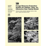 Forage Resource Evaluation System for Habitat- Deer: An Interactive Deer Habitat Model