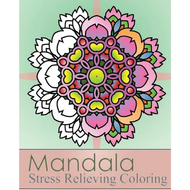 Mandala Stress Relieving Coloring: 50 Graphic Design and Stress Relieving Patterns for Anger Release, Adult Relaxation, Coloring Meditation, Broader I