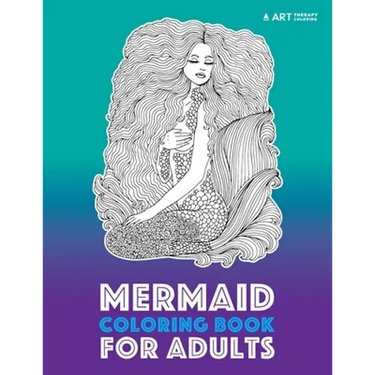 Mermaid Coloring Book For Adults