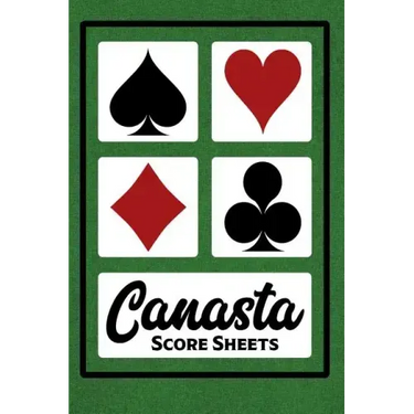 Canasta Score Sheets: 100 Sheets - 6" x 9" - Canasta Score Book
