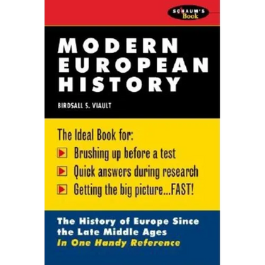 Schaum's Outline of Modern European History