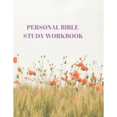 Personal Bible Study Workbook: 116 Pages Formated for Scripture and Study!