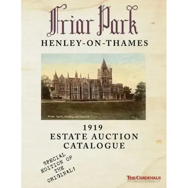 Friar Park: 1919 Estate Auction Catalogue: Special Black & White Edition
