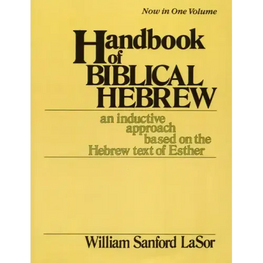 Handbook of Biblical Hebrew