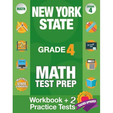 New York State Grade 4 Math Test Prep: New York 4th Grade Math Test Prep Book for the NY State Test Grade 4.