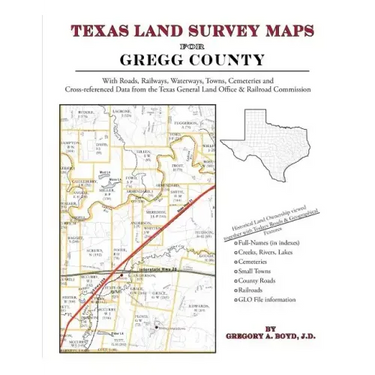 Texas Land Survey Maps for Gregg County