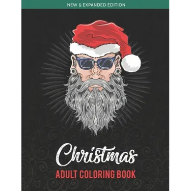 Christmas Adult Coloring Book: Beautifully designed Christmas patterns to relieve stress through creative coloring for teenagers and adults