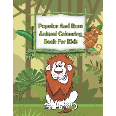 Popular And Rare Animal Colouring Book For Kids