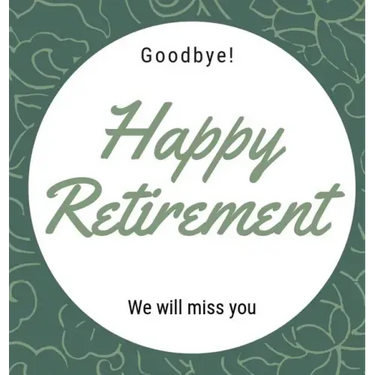Happy Retirement Guest Book (Hardcover): Guestbook for retirement, message book, memory book, keepsake, retirement book to sign