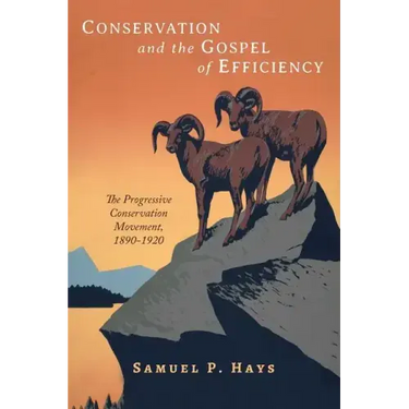 Conservation and the Gospel of Efficiency: The Progressive Conservation Movement, 1890-1920
