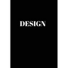 Design: Hardcover Black Decorative Book for Decorating Shelves, Coffee Tables, Desk, Bookcase, Living Room, Office, Home Accents