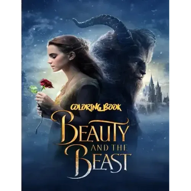 Beauty and the Beast Coloring Book: Coloring Book for Kids and Adults with Fun, Easy, and Relaxing Coloring Pages