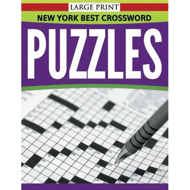 New York Best Crossword Puzzles (Large Print)