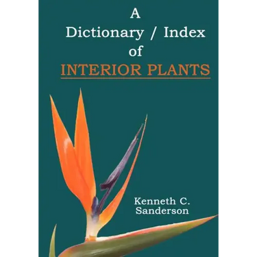 Dictionary / Index of Interior Plants