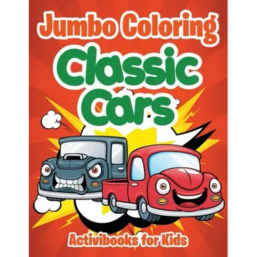 Jumbo Coloring: Classic Cars