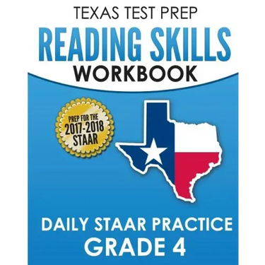 TEXAS TEST PREP Reading Skills Workbook Daily STAAR Practice Grade 4: Preparation for the STAAR Reading Assessment